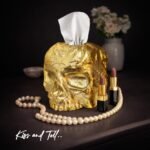 Gold Skull Tissue Cover - Image 2