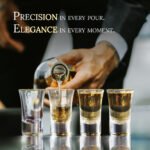 Gold Rim Shot Glass Gift Set - Image 8