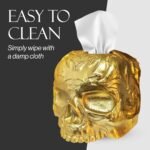 Gold Skull Tissue Cover - Image 3