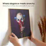 Scary Clown Canvas Print - Image 5
