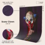 Scary Clown Canvas Print