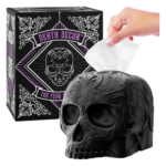 Black Skull Tissue Cover