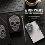 Skull Stationery Gift Set - Image 6