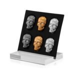 Luxe Skull Magnet Set - Black/Bronze/Silver - Image 2