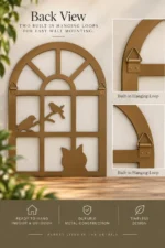 Cat at the Window Metal Wall Décor - Image 5